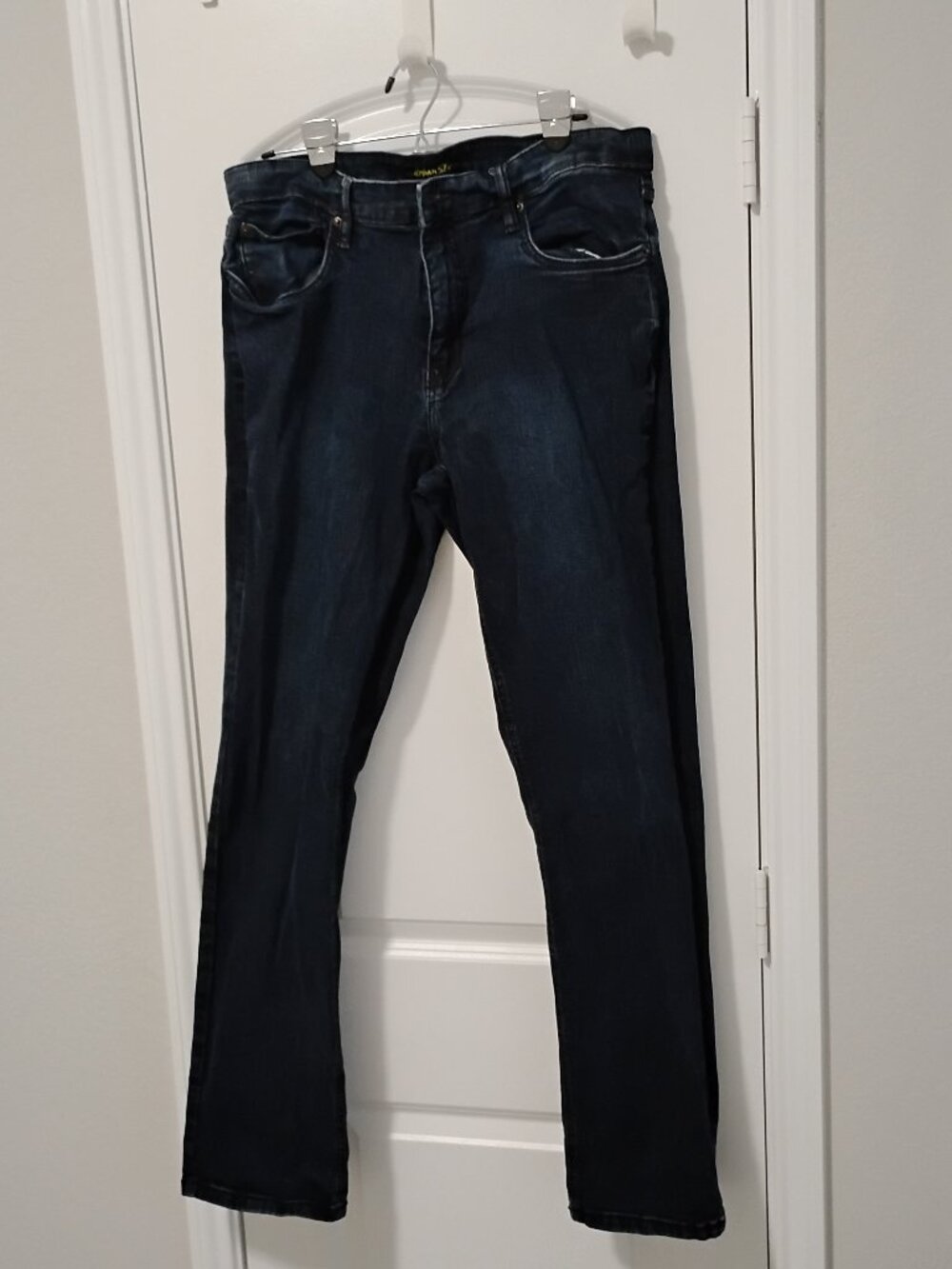 "Urban Star" Dark Blue Wash Straight Leg Jeans Casual Size 36/34